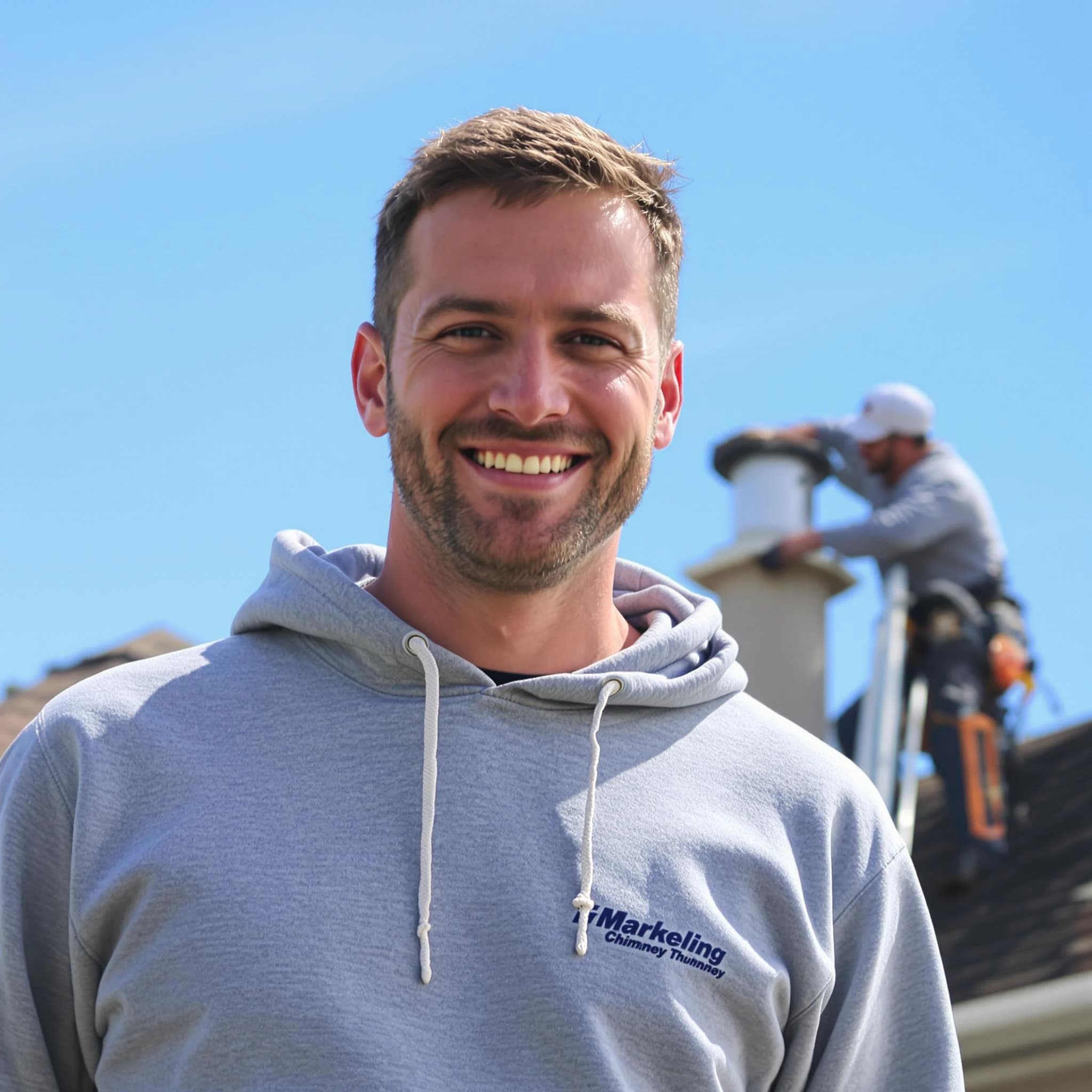 The Edgewood Chimney Sweep team.