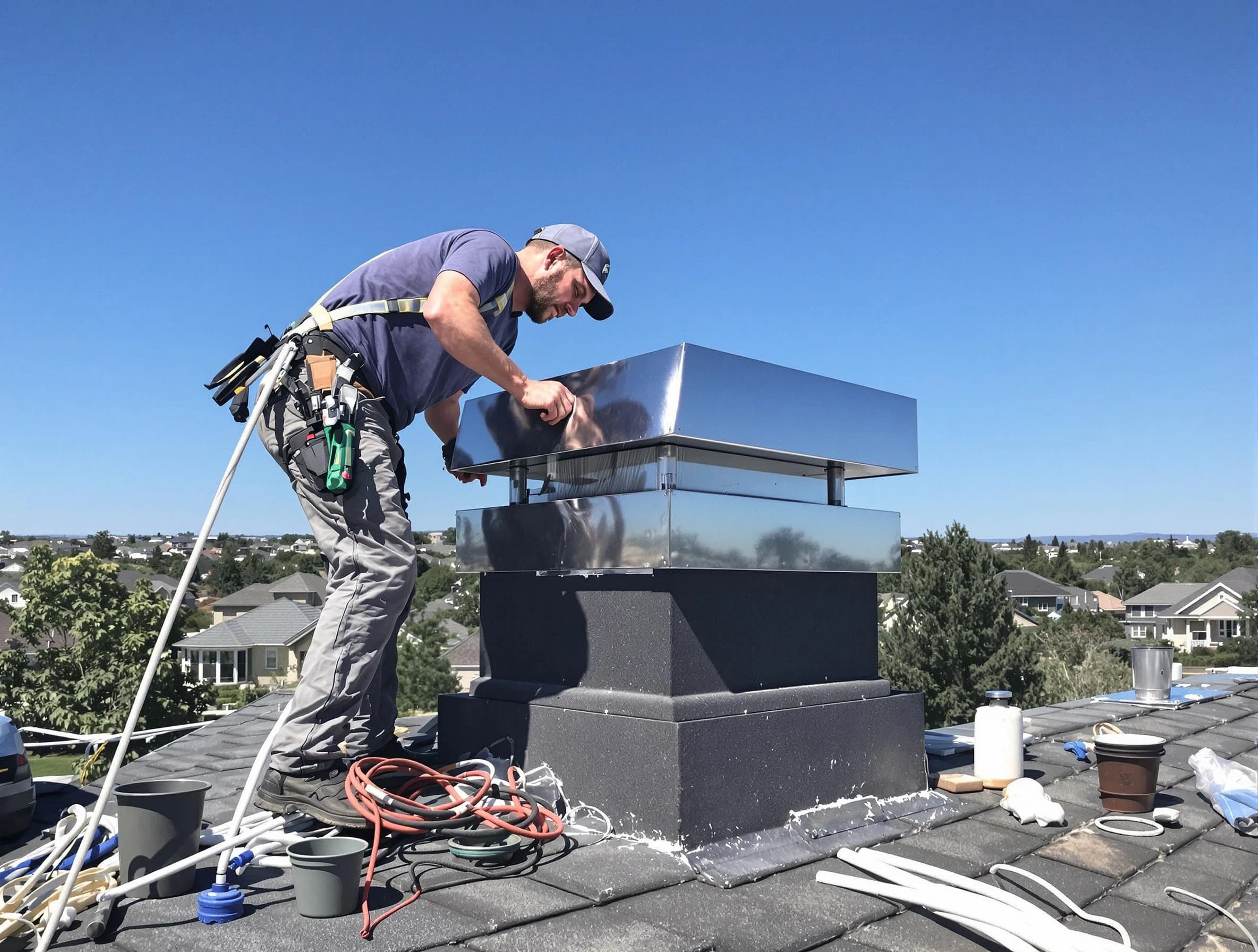Chimney Cap Services service in Edgewood, NM