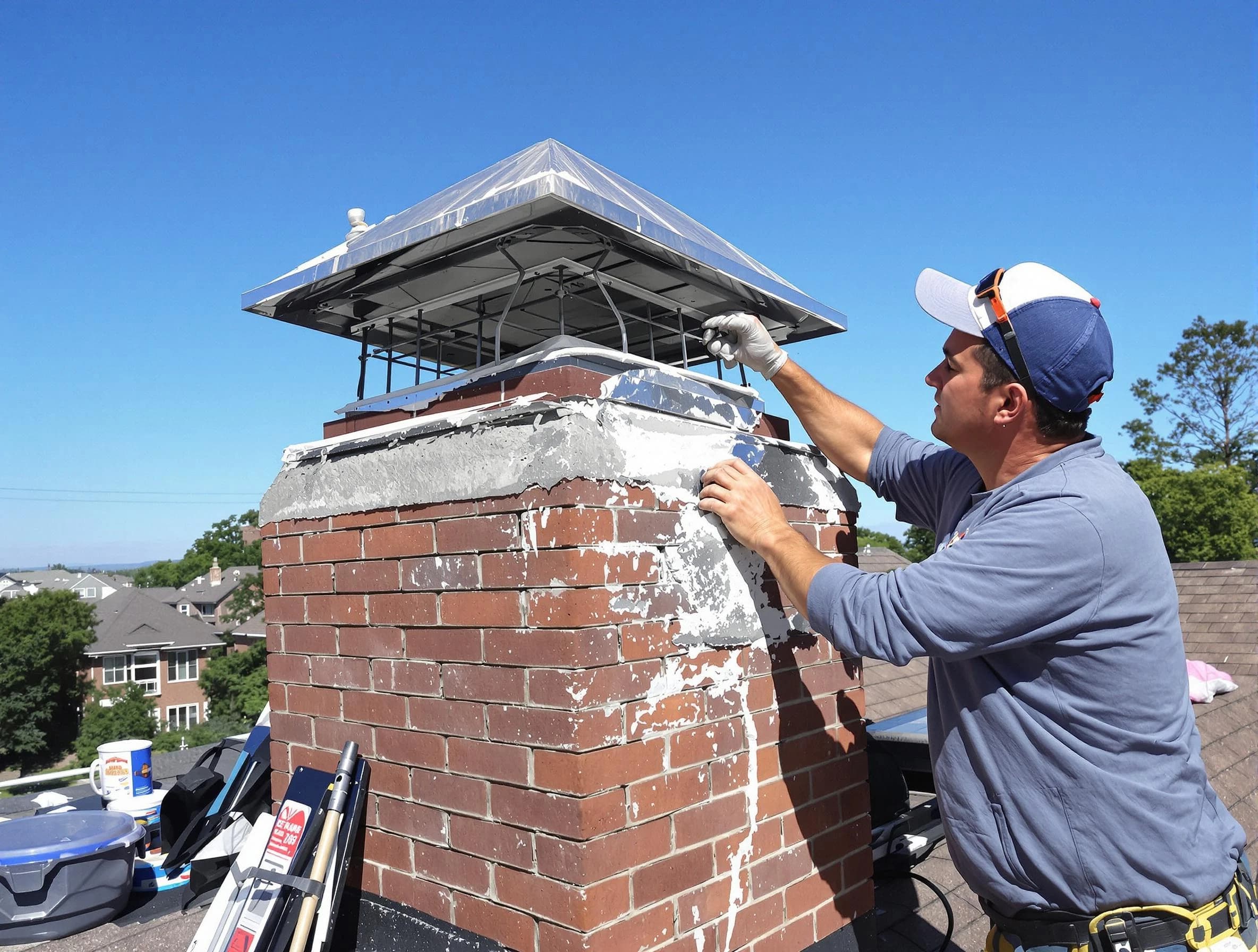 Chimney Crown Services service in Edgewood, NM